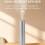 120ml Aluminum Aromatherapy Anhydrous Essential Oil Diffuser Suitable for Home Offices and Hotels EU Plug Silver 2