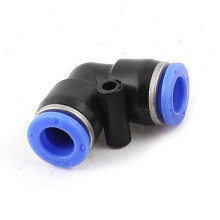 5Pzs 5/16" Accesorios de tubo ce conector rapido de codo para sistema de filtro de agua