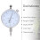Dial Indicator Gauge 0-10mm Meter Precise 0.01 Resolution Concentricity Test 6