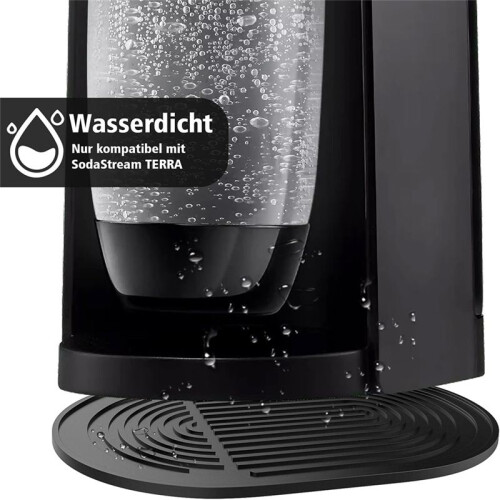 Mat Black for  Terra Drip Protection Underlay Accessory for Terra Water Carbonator 2