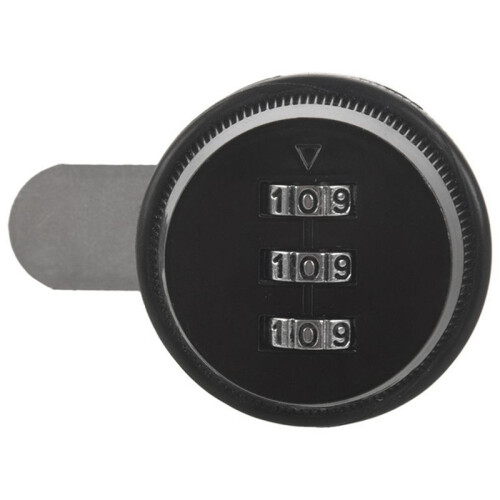Legering Code Combinatie Cam Lock Keyless Post Mail Box Kast RV 3 Wijzerplaat Zwart