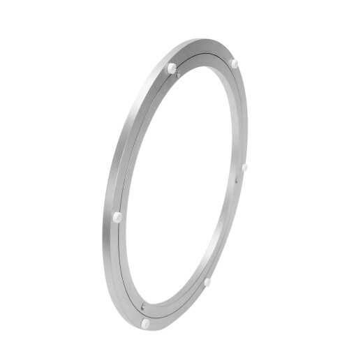Aluminium Rotating Turntable Bearing Swivel Plate 12 Inch Silver 2