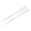 100 Pcs Clear White Plastic 7.1" Long Liquid Dropper Pasteur Pipette 3ml 3