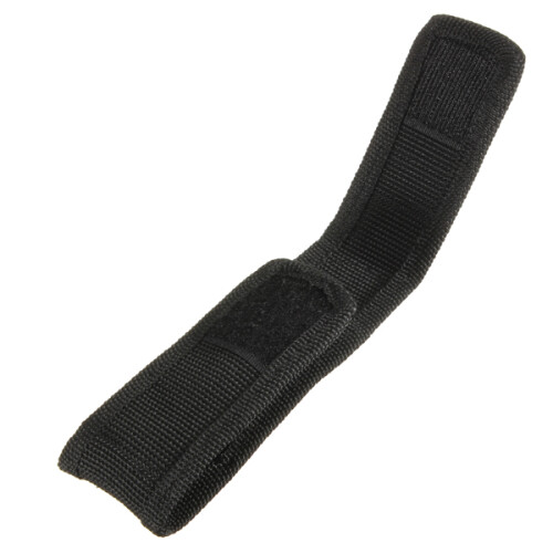2 x Bolsa 13cm Nilon Negro para LED Linterna 2
