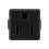 Prise de courant CA 125V 15A Prise de sortie USB Noire 1