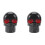 1 Pair Motorcycle Skull Number Plate Frame Screws Fitting Screw Black 2