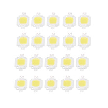 20PCS 10W LED Pure White High Power 1100LM LED Lamp SMD Chip light Bulb 9-12V