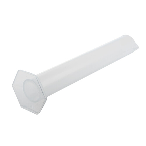 Lab Set 250mL Clear White Plastic Liquid Measurement Graduated Cylinder 2
