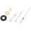 Clockwork with 3 Pointer Sets 3 Pointer Black + Red DIY NEW 6
