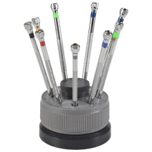 kit with 9 screwdrivers 9 Lame Reserve Base for Watches Watchmaker Tools