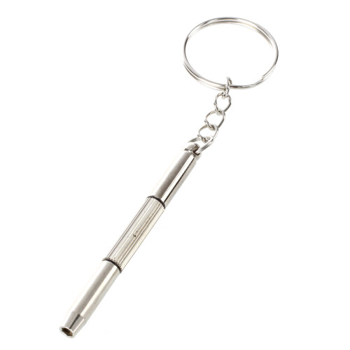 screwdriver 3 in 1 Phillips flat nut Hexagonal hollow Keychain sunglasses 1