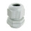 10 Pcs White Plastic Waterproof Cable Glands M20 x 1.5 2