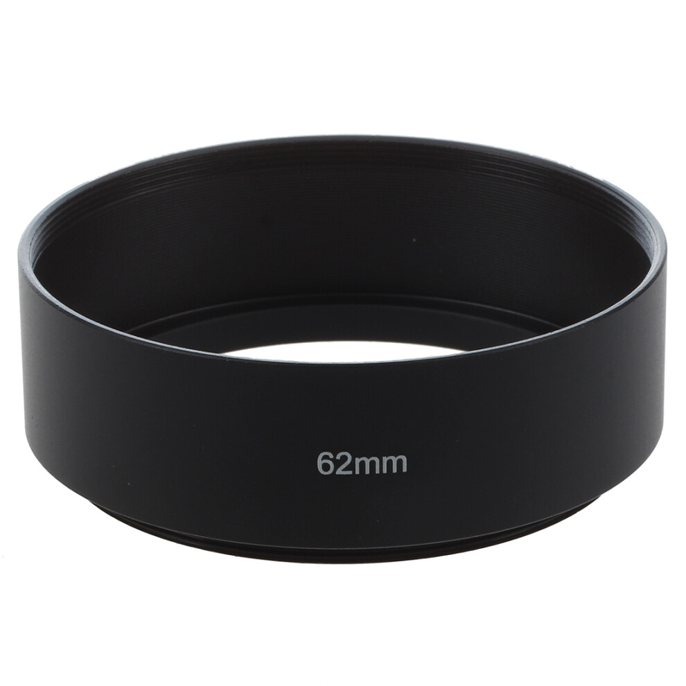 62Mm Screw Mount Metal Lens Hood For Digital Video Camera 4714136368663