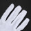 Pair Protective Anti-Slip White Cotton Work Driving Gloves 6