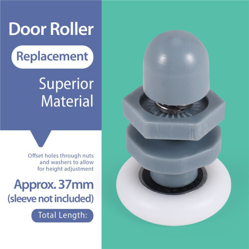 Replacement Shower Door Roller Wheel Runner Diameter 25mm 2