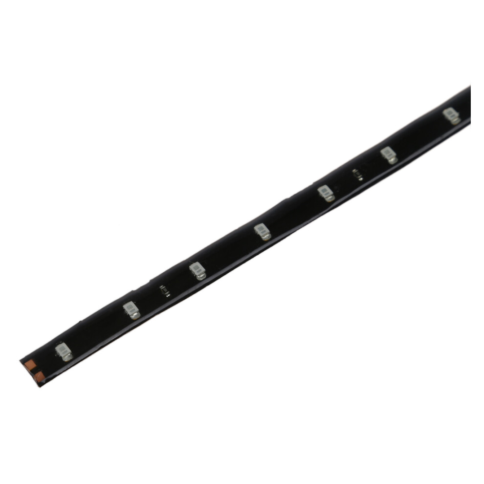 2 30Cm 15 Led Flexible Car Auto Strip Neon Lamp Light/Orange 6034054748575