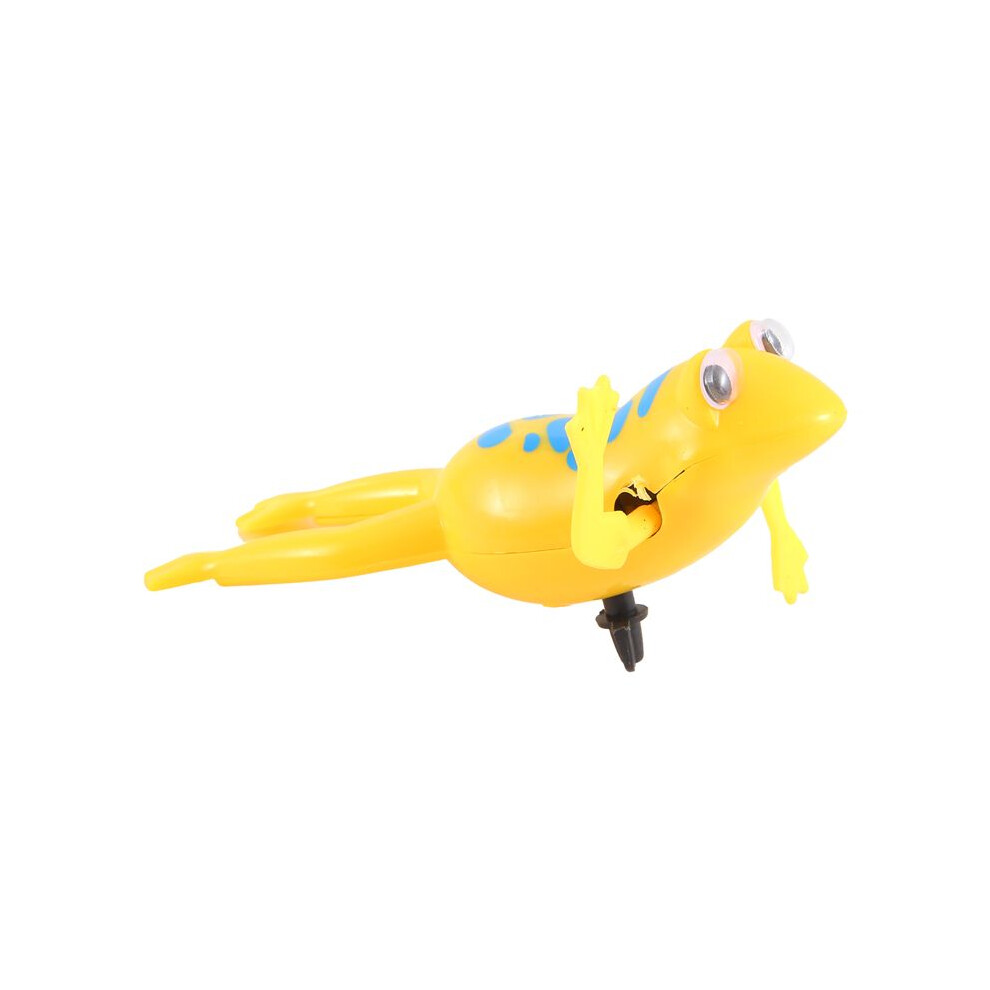 Swimming Frog Pool Bath Cute Toy Wind- Swim Frogs Kids Toy 1 Green/Yellow