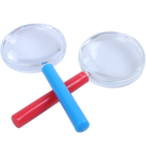 4Pcs plastic  magnifying glass children's toys 2