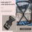 10 Pcs 1" 2.5CM Width Plastic Safety Quick Release Buckles Black 6
