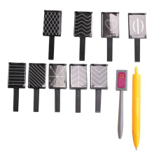 11pcs/set Nail Art Tool Magnet Pen for DIY Magic 3D Magnetic Cats Eyes Polish UV Gel Polish Cat Eye