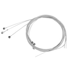 set of 6 150XL gauge 0.009 inch steel strings for electric guitar