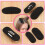 2 Pcs Black Sponge Hair Clip Volume Bumpit Padding Bun Updo 7