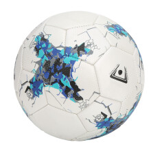 Durable Size 5 Blue Soccer Ball for Youth & Adult Training
