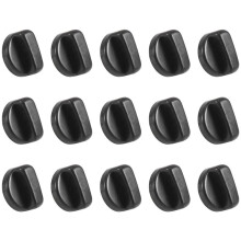 15 Pezzi Fornello Fornello a Gas Manopola con Foro di Montaggio in Plastica da 8 Mm di Diametro