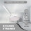 Kitchen Stainless Steel Mesh Hanging Oil Filter Net Strainer Scoop 2