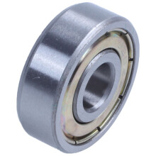 8 x 24 x 8mm Metal Shielded Deep Miniature Bearing Metal 628Z