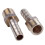 4x Gold 1/8BSP Male Thread Brass Hose Barb Coupler Fitting Connector 5