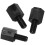 100x Motherboard Nylon Hex Standoff Threaded Spacer M3 Thread 6+6mm Black 8