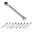Steel Fixed  Ratcheting Ratchet Spanner Gear Wrench Open End &  Size, 7mm 8