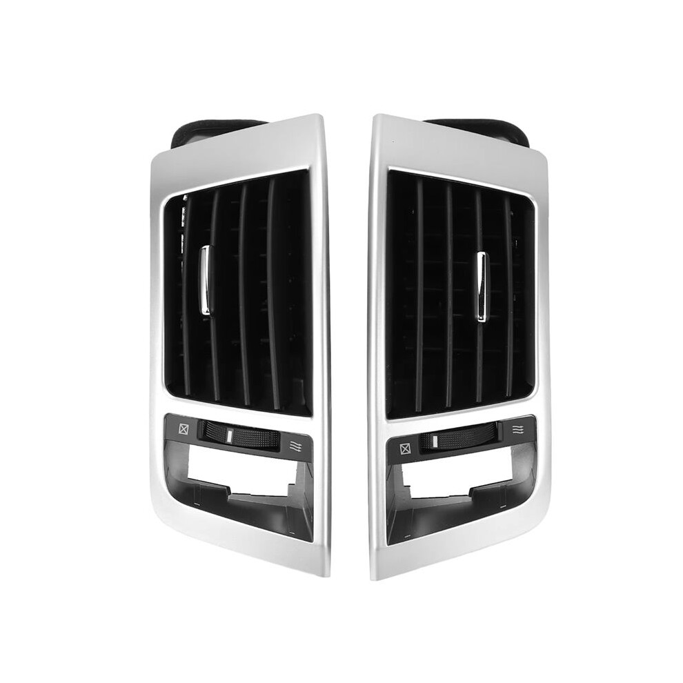 Car Center Dash Air Vent Outlet Grille Air Conditioner Air Vent For Land Lc200 2008-2015 Silver 6032784365918