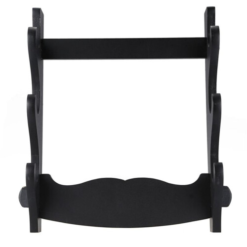 3 Tier Wall Mount Samurai Sword Katana Holder Stand Hanger Bracket Rack Display 1