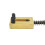 Elgitarrbrosadlar Mässing 10,5 mm Tremolo Delar Elgitarr Bridgesträngsadel Gitarrdelar Svart & Guld 4