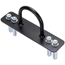 Kit de Estacas de Anclaje de Cuerda de Batalla, Soporte de Montaje en Pared de Metal para Entrenamiento de Fuerza, Gimnasio, Hamaca, Correas de