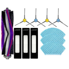 For Midea M7 / M7 Pro for NER700 Robot Vacuum Accessories Main Brush Hepa Filter Wipes Rag Replacement Parts