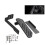 Car Left Side Kick Panel Foot Rest Panel for  Gladiator  JL JK JLU 4XE 2007-2023 3