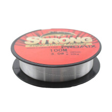 100m Transparent Nylon Fishing Fishing Red Main Sub- Fishing Number 0.8 Transparent