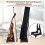 Golvfäste för Gitarr Avtagbart Gitarrställ i Trä Ukulelehållare Violin Akustisk Gitarr Universal Förvaringsställ C 5