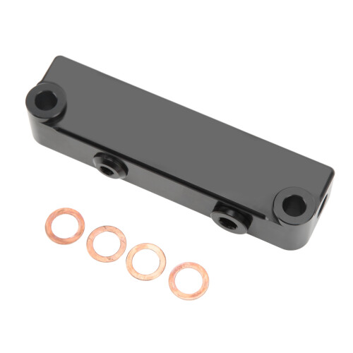 Kraftstofffilter-Bypass-Kit, 6,7 l Schwarz, 4 Dichtungen 1