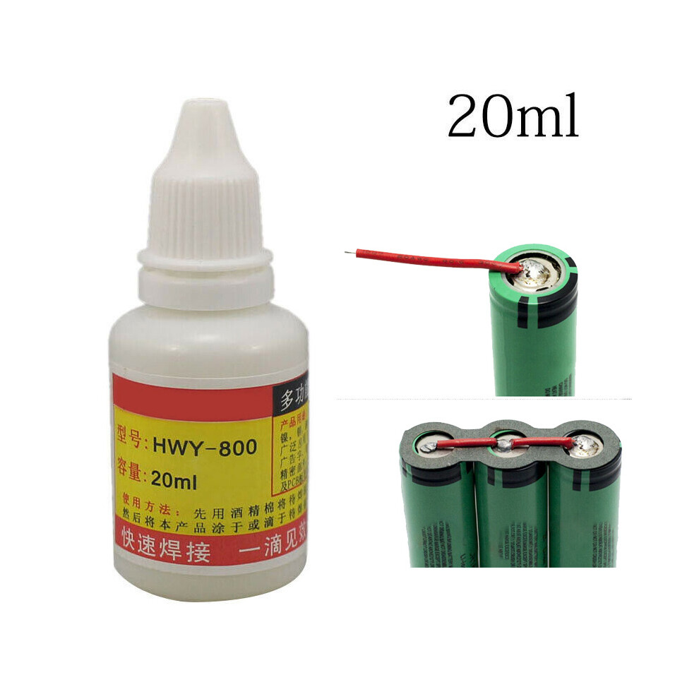 Hwy800 20Ml Stainless Steel Flux Soldering Paste Liquid Welding Tool For Stainless Steel And Nickel Welding For Welding 6935161559200