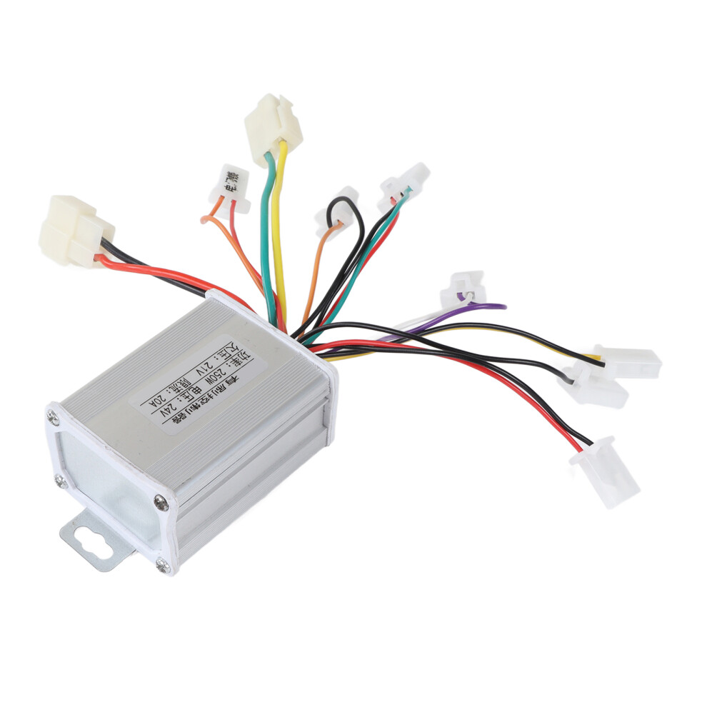 24V 250W Electric Bike Controller & Throttle Kit With Lock, 22.2Mm 8441372403631