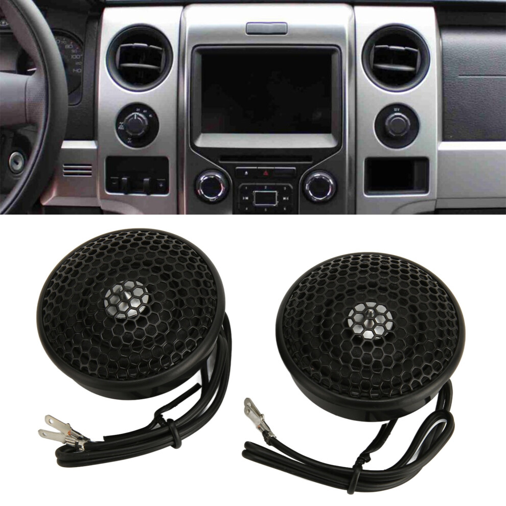 150W Dome Tweeters Â 2Pcs, 80-22Khz For Car Audio Black 8481372403934