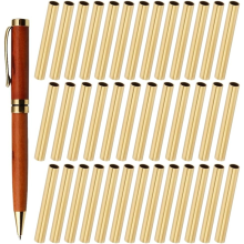 Pen Making For Crafts DIY 35Pcs Slimline Pen Tubes 7Mm OD X 0.5Mm Wall Thickness 52Mm Length Seamless Round Tubes
