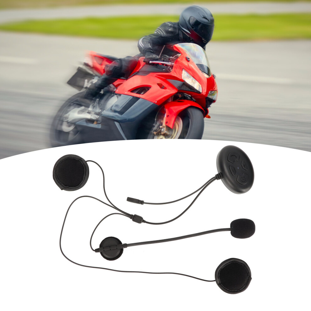 Dk11 Bluetooth Helmet Headset 450Mah, 20-30M Range, Black 4191372404087