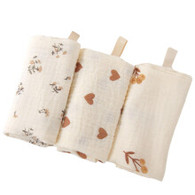 Lot de 3 gants de toilette pour bébé,-Transit de mousson
