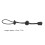 2PCS Mountaineering Pole Fixing Buckle Elastic Plastic Backpack Hiking Stick Holder 7