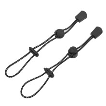 2PCS Mountaineering Pole Fixing Buckle Elastic Plastic Backpack Hiking Stick Holder